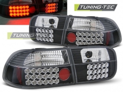 Tuning-Tec zadní čirá světla černá LED - Honda Civic 5G EG Hatchback (92 - 95)