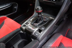 Revel Dry Carbon GT karbonový kryt středové konzole - Honda Civic Type-R FK8 (17+)