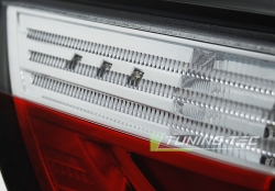 Tuning-Tec zadní čirá světla Red LED Bar - BMW 5 E60 (03 - 07)