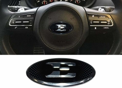 KDM Exos Emblem 3D logo na volant - Kia Stinger (17+)