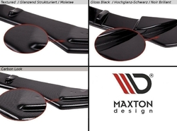 Maxton ABS lip V1 pod přední nárazník  - Seat Leon Cupra / FR MK3 (17+)