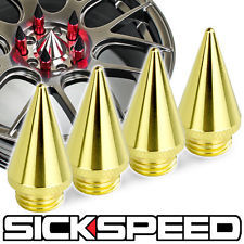 Sickspeed ozdobné hroty na kolové matice Sickspeed - sada 4ks - kopie, barva 24k zlatá