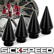 Sickspeed ozdobné hroty na kolové matice Sickspeed - sada 4ks - kopie, barva černá