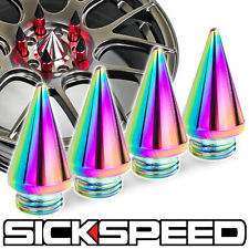 Sickspeed ozdobné hroty na kolové matice Sickspeed - sada 4ks - kopie, barva Neo