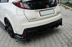 Maxton ABS boční lipy pod zadní nárazník - Honda Civic 9G Type-R FK2 (15 - 17)