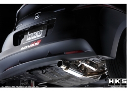 HKS axle-back sportovní výfuk - Honda CR-Z