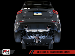 AWE Tuning catback výfuk Track Edition - Ford Focus RS MK3 (16 - 18)