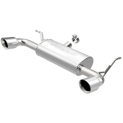 MagnaFlow axleback výfuk Polished - Jeep Wrangler JK 3.6 / 3.8  (07 - 17)