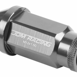 DNA odlehčené matice na kola JDM Racing 20ks - M12x1.5 Silver