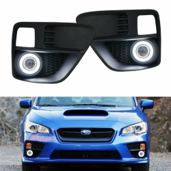 JDM 40SMD LED Halo denní svícení a mlhová světla s rámečky - Subaru Impreza WRX STI (15+)