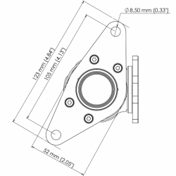 Turbosmart Blow-off ventil Dual Port - Mazda 3 MPS / 6 MPS / CX-7 2.3 Turbo