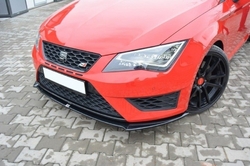 Maxton ABS lip pod přední nárazník  - Seat Leon Cupra / FR MK3 (12 - 16)