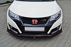 Maxton ABS lip V1 pod přední nárazník - Honda Civic 9G Type-R FK2 (15 - 17)