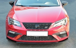 Maxton ABS lip V2 pod přední nárazník  - Seat Leon Cupra / FR MK3 (17+)