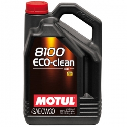 Motul 8100 ECO-clean 0W-30 - Motorový olej 5L