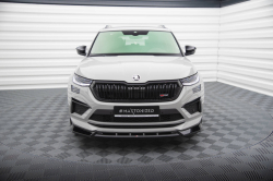 Maxton ABS lip V1 pod přední nárazník  - Škoda Kodiaq RS Facelift