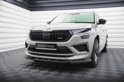 Maxton ABS lip V1 pod přední nárazník  - Škoda Kodiaq RS Facelift