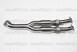 Rexpeed midpipe první díl výfuku - Nissan GT-R R35 (09+), verze s katalyzátorem